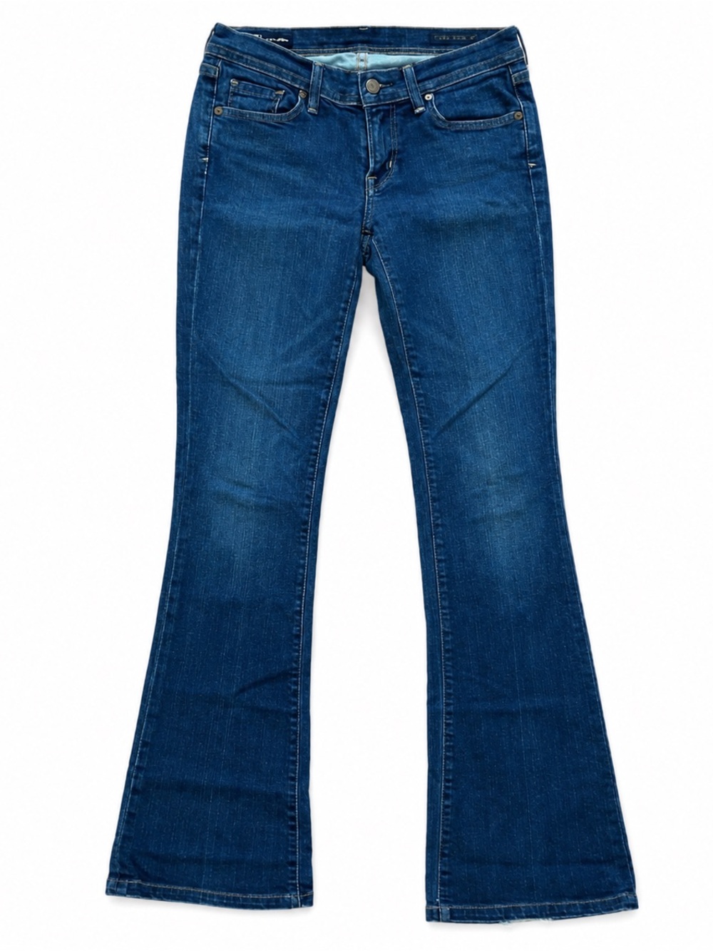 Citizens of Humanity Ingrid Flare Jeans 28 Low Rise Y2K Embroidered Pockets